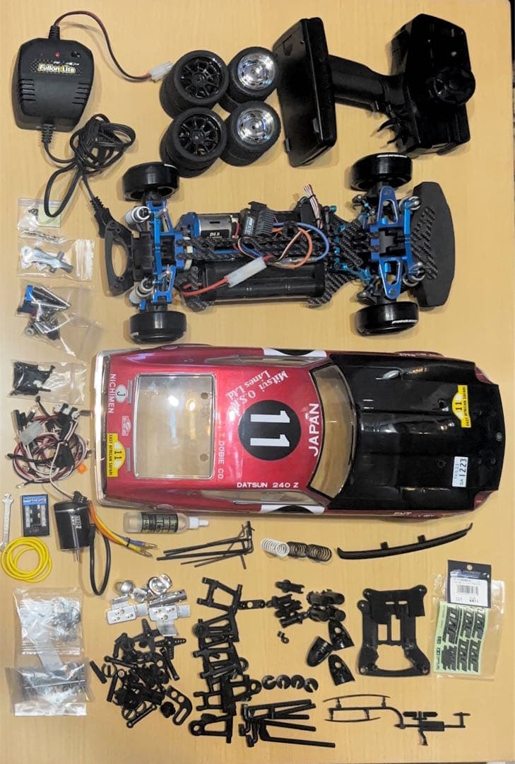 タミヤ　フェアレディ240Z ラリー仕様　フルセット