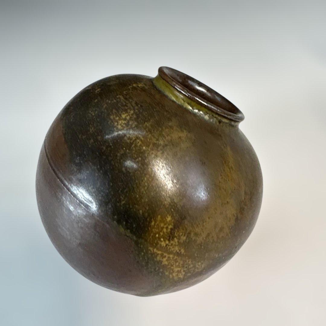 【茶道具】信水窯　丹波文琳茶入（共箱）★送料込★