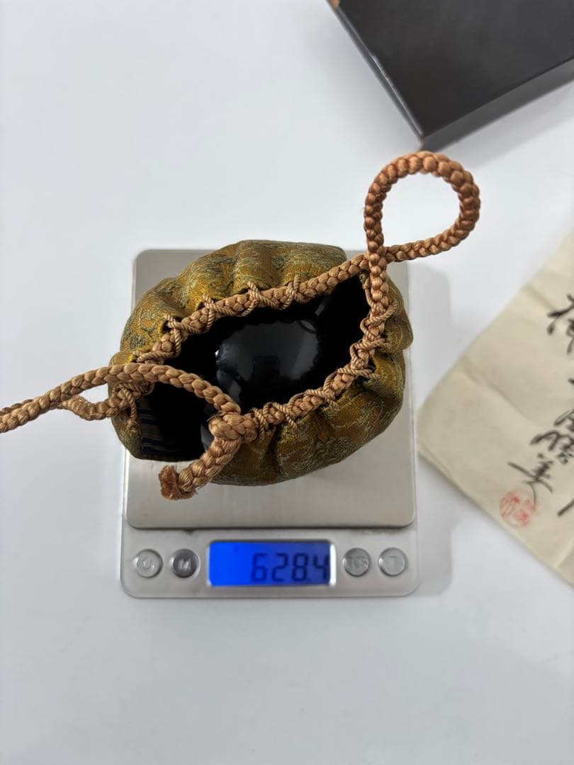 ま*ん様 江戸硝子 時代不明 希少な玉