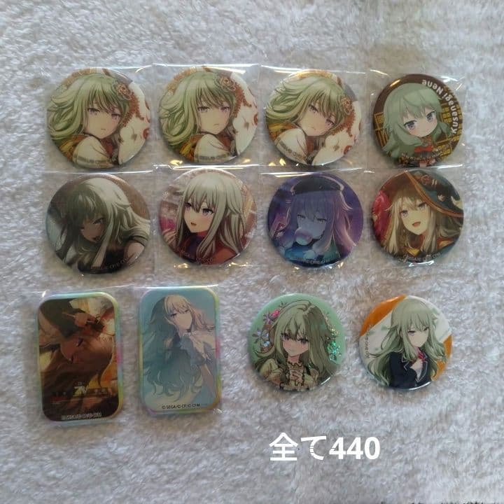 草薙寧々 まとめ売り 缶バッジ グリ缶 ぱしゃこれ ウエハース アニメイト特典