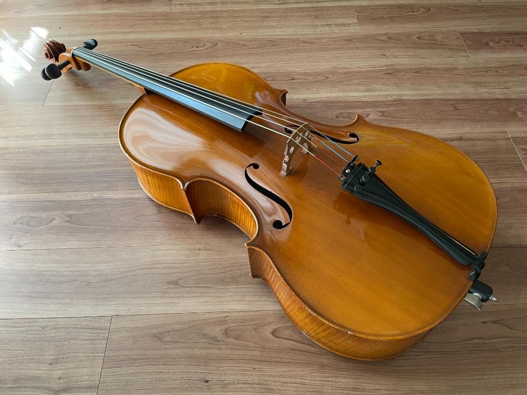 チェロ（Karl Höfner）と弓（Johs.O.Paulus）のセット