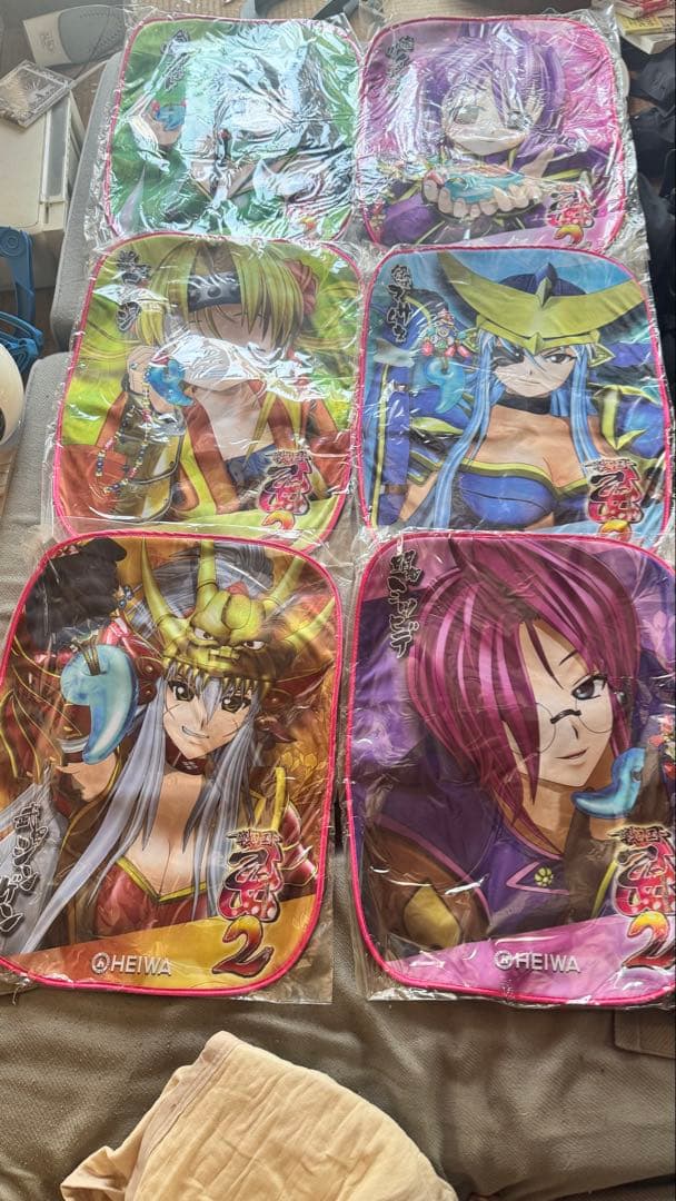 戦国乙女2 座椅子カバー 6枚セット