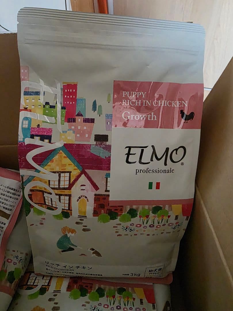 ELMO 幼犬用リッチインチキン 3kg×2袋
