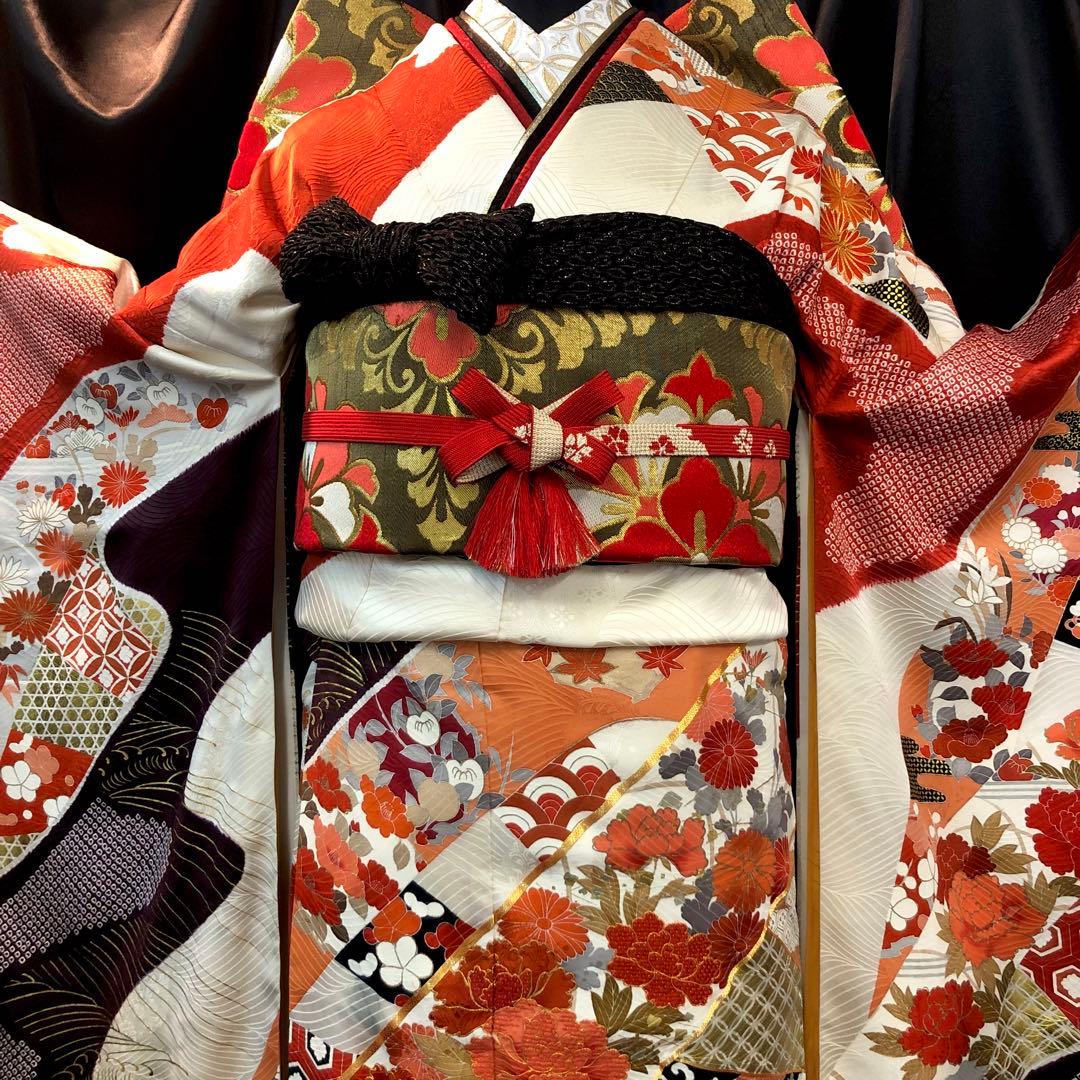 振袖フルセット■絞り■千總■最高峰京友禅■名門川島織物■振袖一式