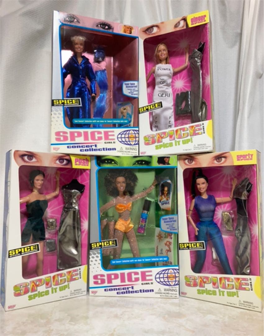 スパイスガールズ　フィギュア　5体セット　[ カスタム品 ]