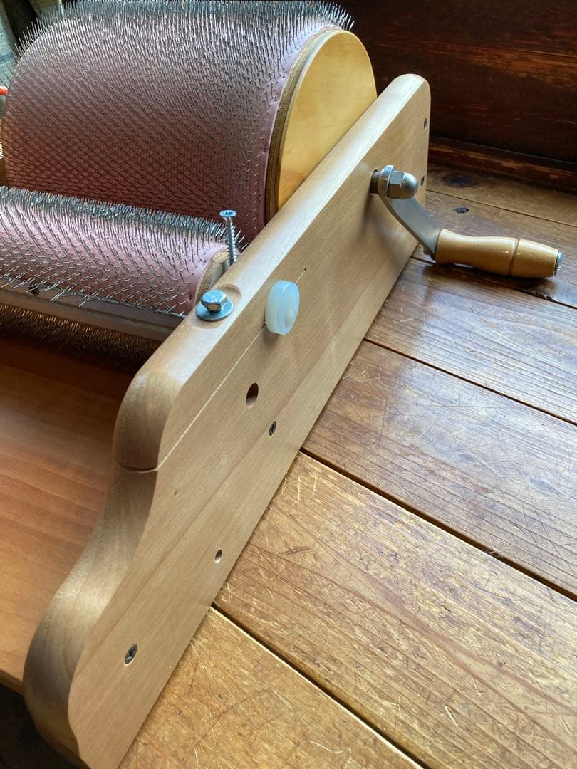 値下げ　美品　Ashford ドラムカーダー