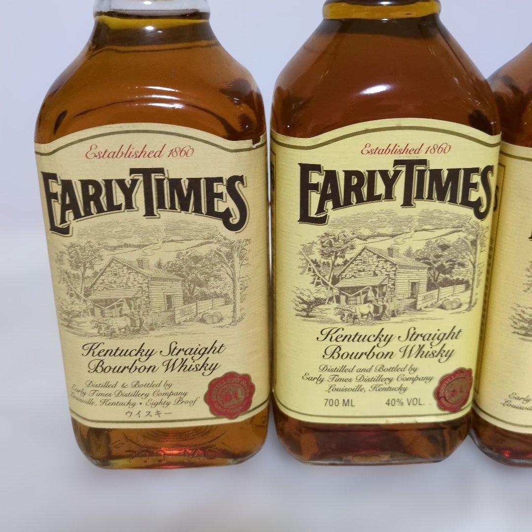 EARLY TIMES アーリータイムズ イエローラベル 4本セット　 終売品