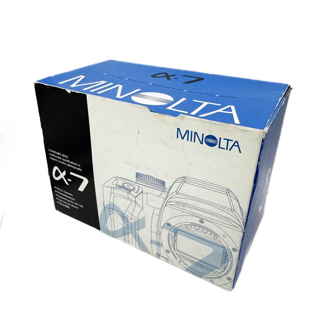 ABランク 完動品 MINOLTA a-7 フィルムカメラ ボディ 返品保証付き
