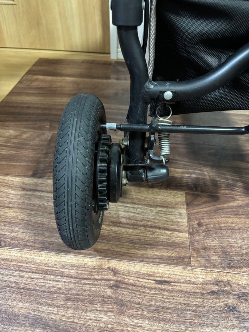 エアバギー フレームブレーキ付き 合皮レザーエスプレッソ色