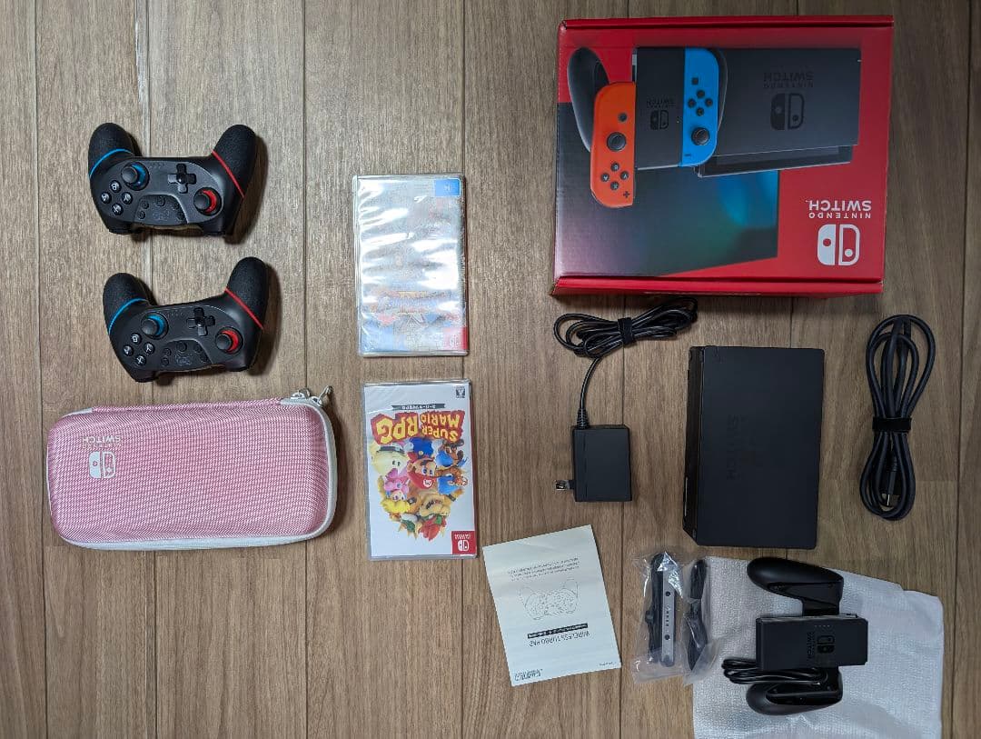 任天堂　Nintendo Switch DQ11 マリオRPG　マイクロSD