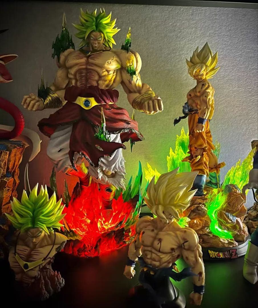 ドラゴンボール ブロリー ガレキ ガレージキット スタチュー X④⑤