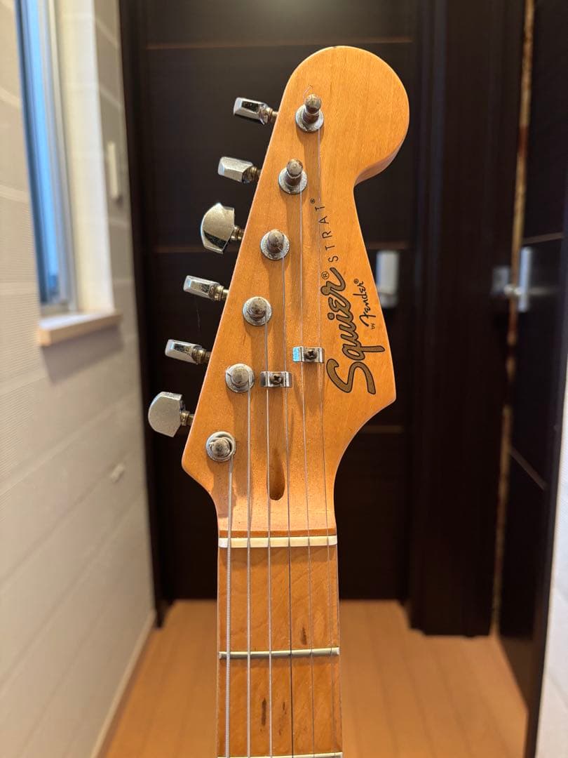 2000年代前半　Squier Stratocaster ブラック