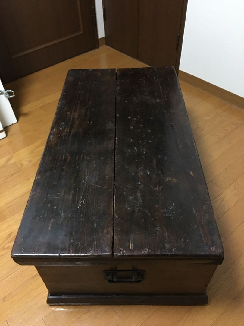英国イギリス直輸入　アンティーク　ブランケットボックス　家具