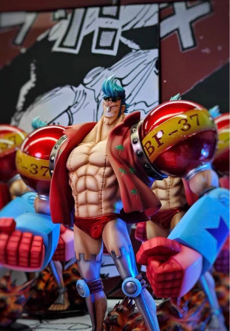 ワンピース POP フランキー フィギュア ガレージキット