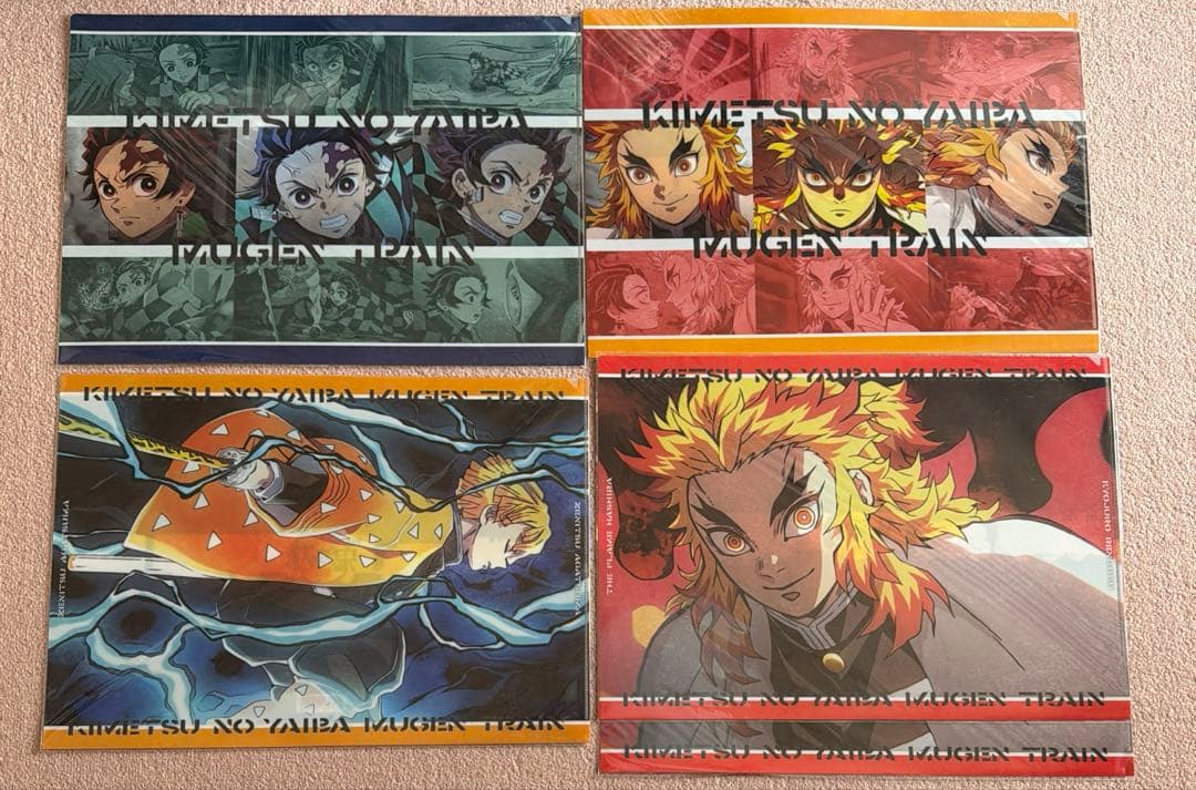 鬼滅の刃 A3ランチョンマットケース まとめ売り 25枚 ダイニング カフェ