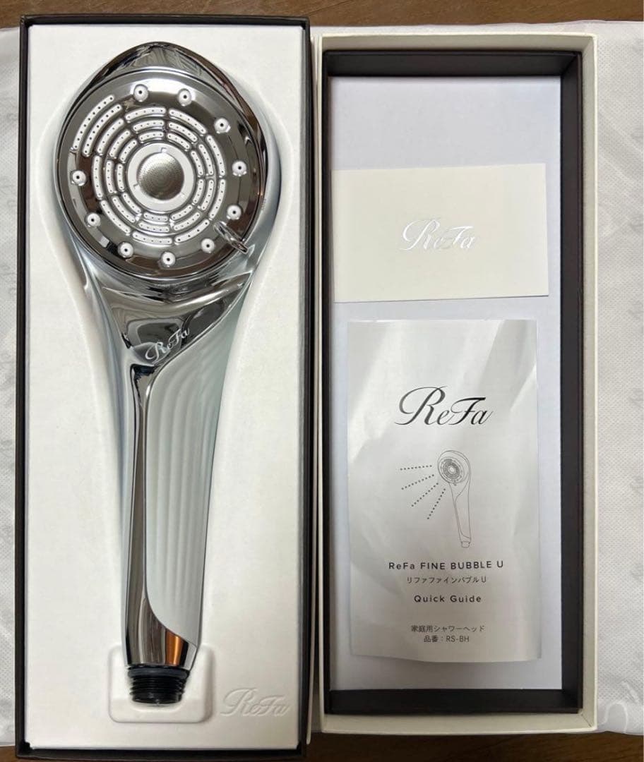 新品 即購入OK ReFa FINE BUBBLE U シャワーヘッド　ホワイト