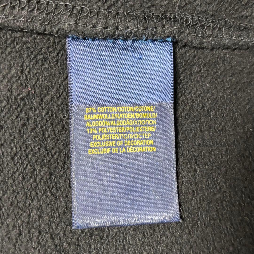 超美品 ラルフローレン ジップパーカー 黒 M