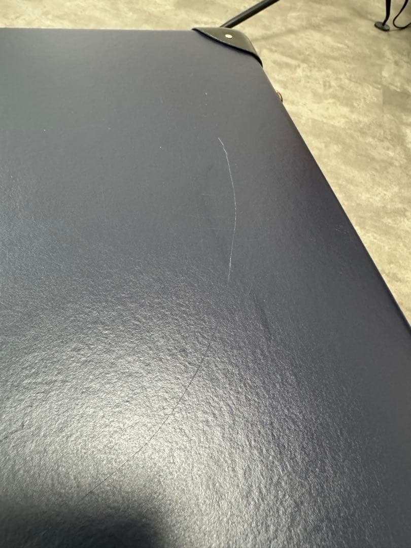 グローブトロッターGLOBE TROTTER オリジナル　スーツケース　ネイビー