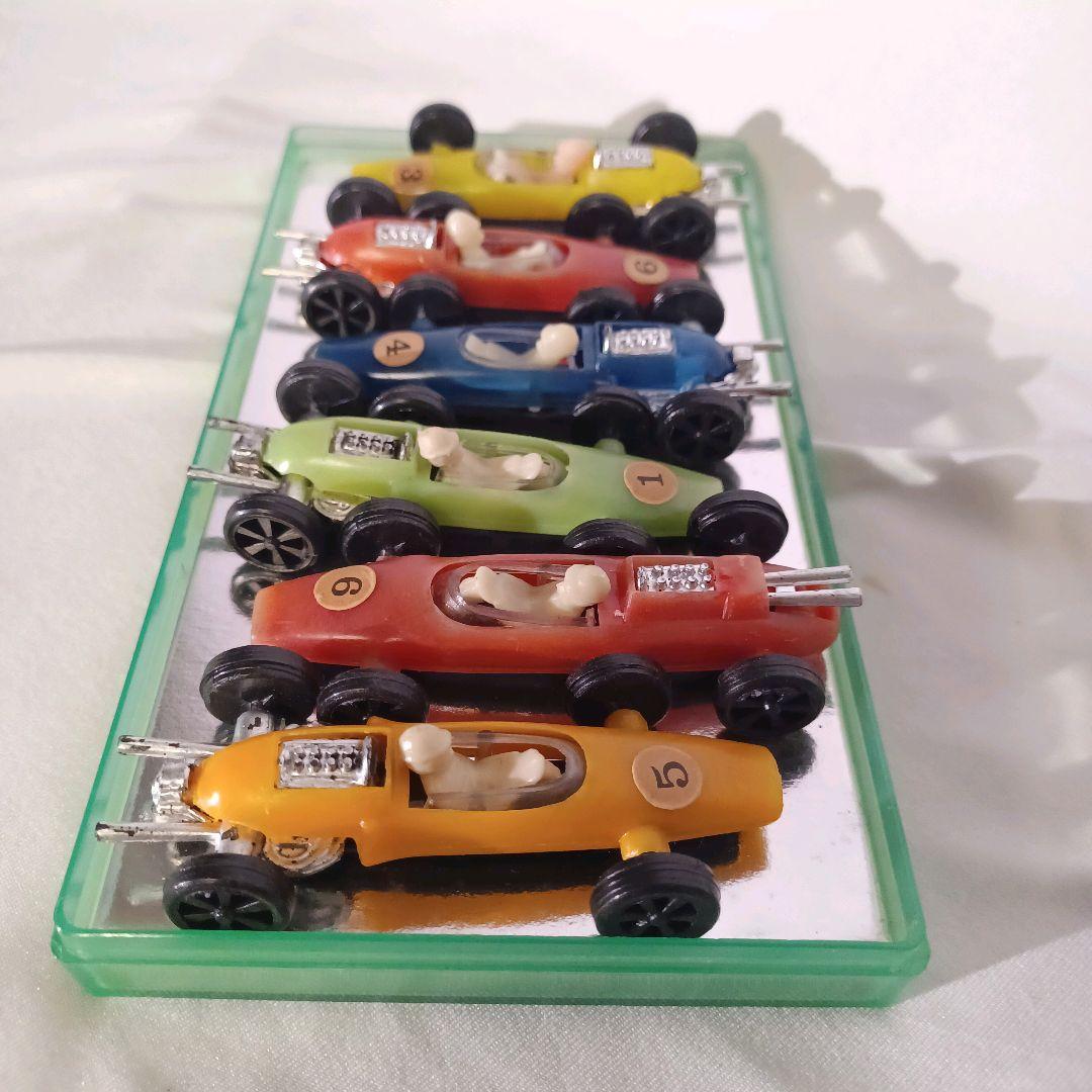 昭和レトロ ミニ カラースポーツカーセット
