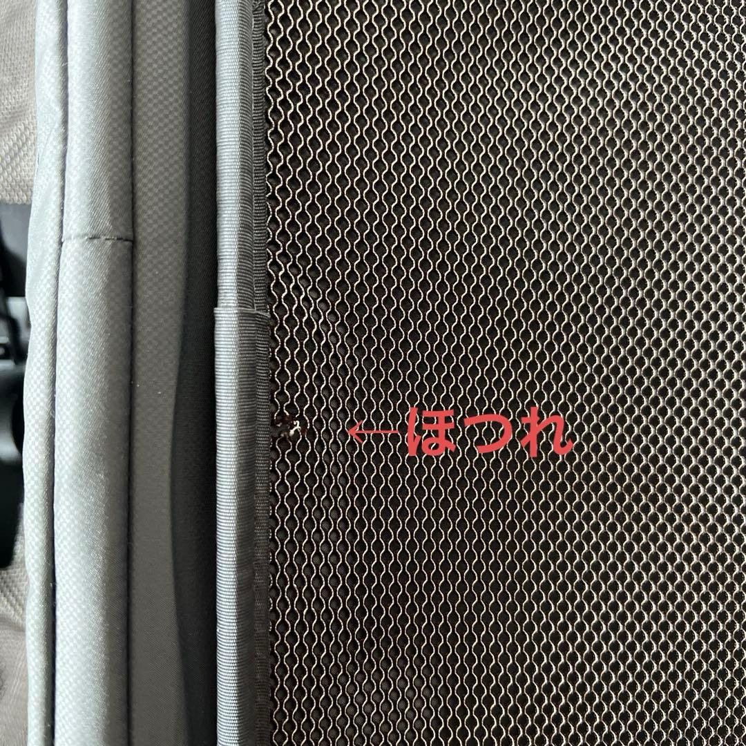 美品 83L 拡張フロントオープン　キャリーケース　ブラック 022564D2