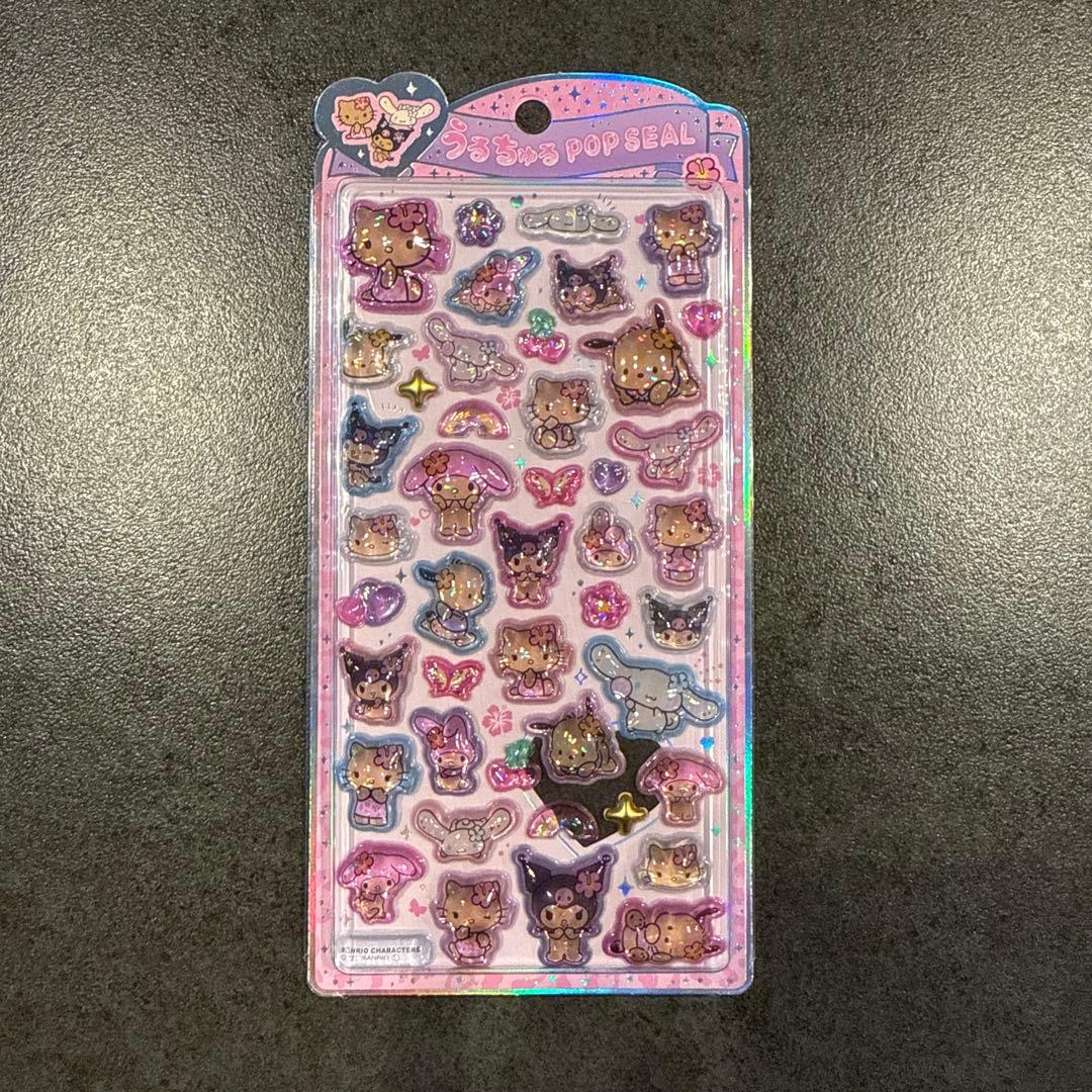 シール 8枚(BONBON-DROP、うるちゅる、ウォーターシール等)
