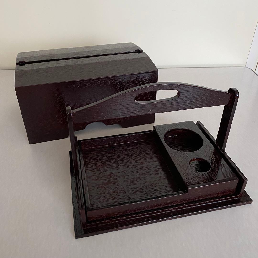 茶道具　手提茶箱　掻合