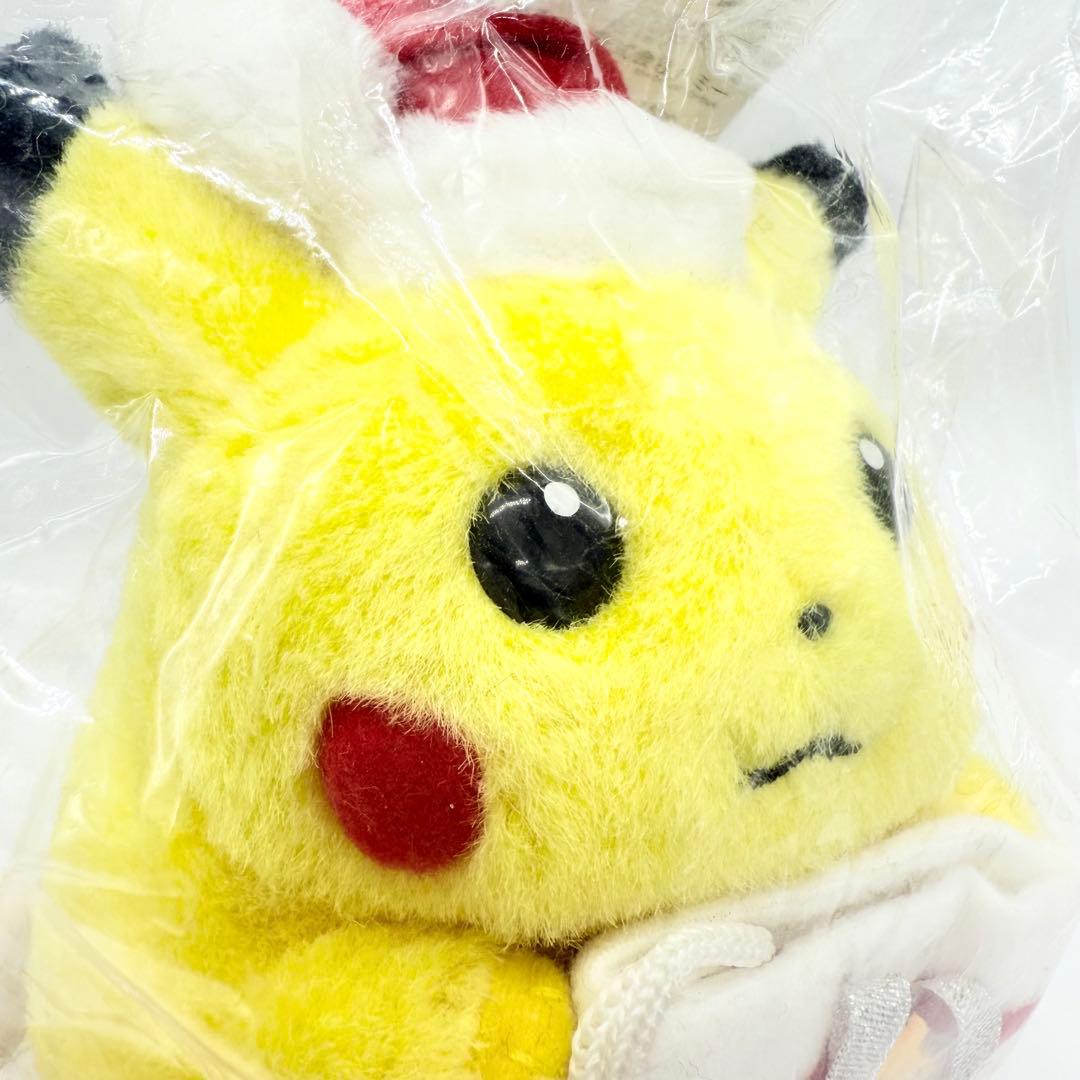 【希少☆未開封】TOMY製 ピカチュウ 初期 サンタ ぬいぐるみ