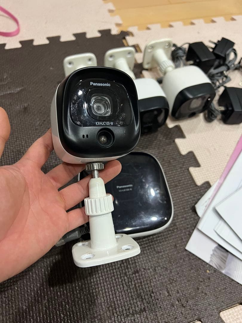 KX-HJB1000-W 防犯カメラ 4台セット KX-HJC100-W