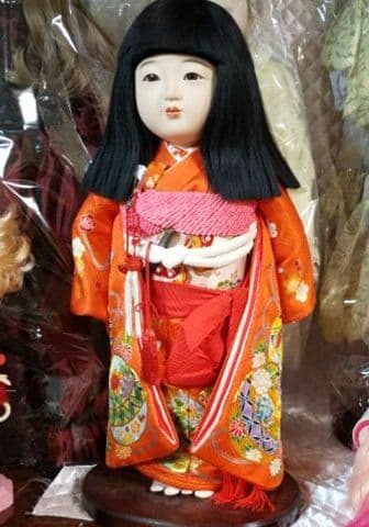 ★お値下げ★小出松寿作の市松さんお祝いに★とても可愛い子★