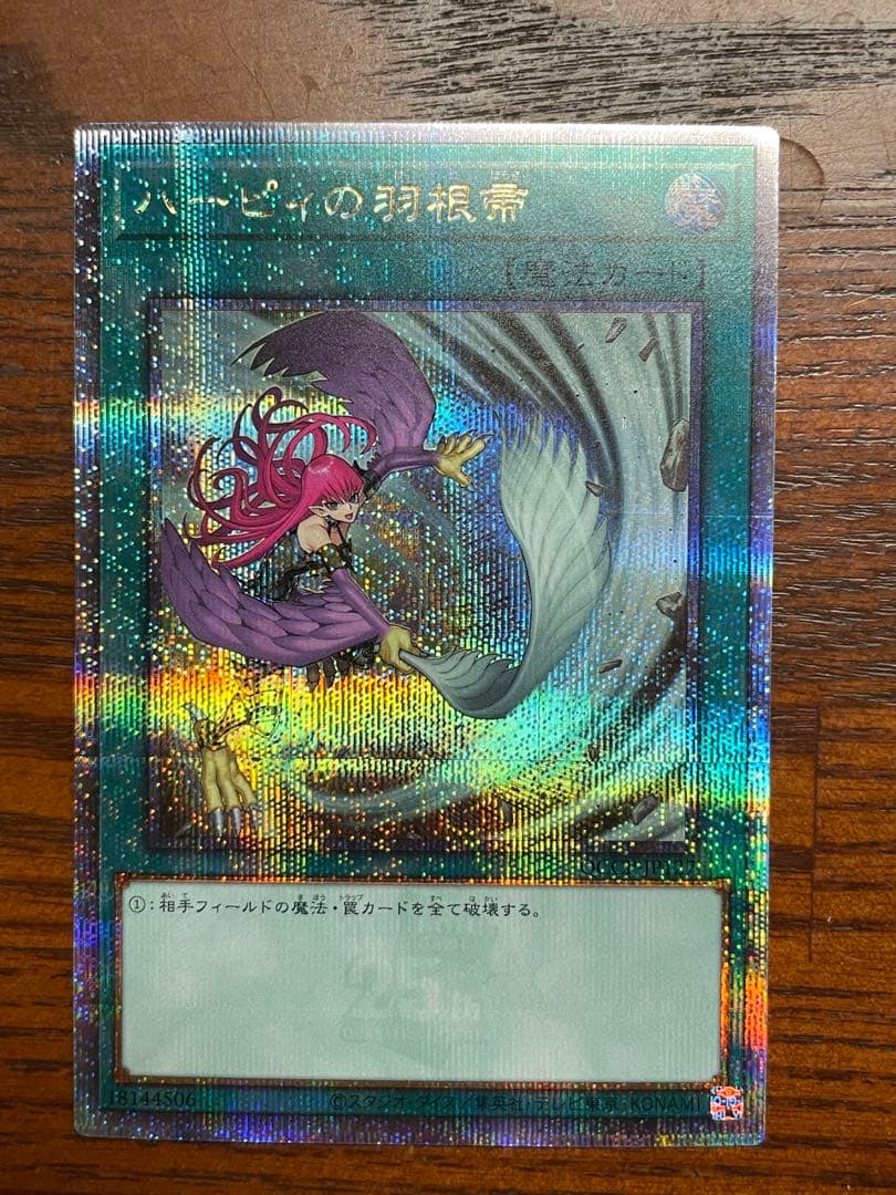 遊戯王 ハーピィの羽根帚 25th 絵違い ハーピィの羽根箒