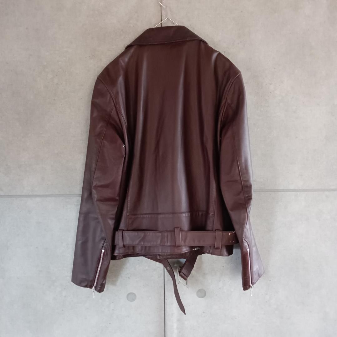 BURBERRY BLACK LABELライダースジケット 牛革 X2775