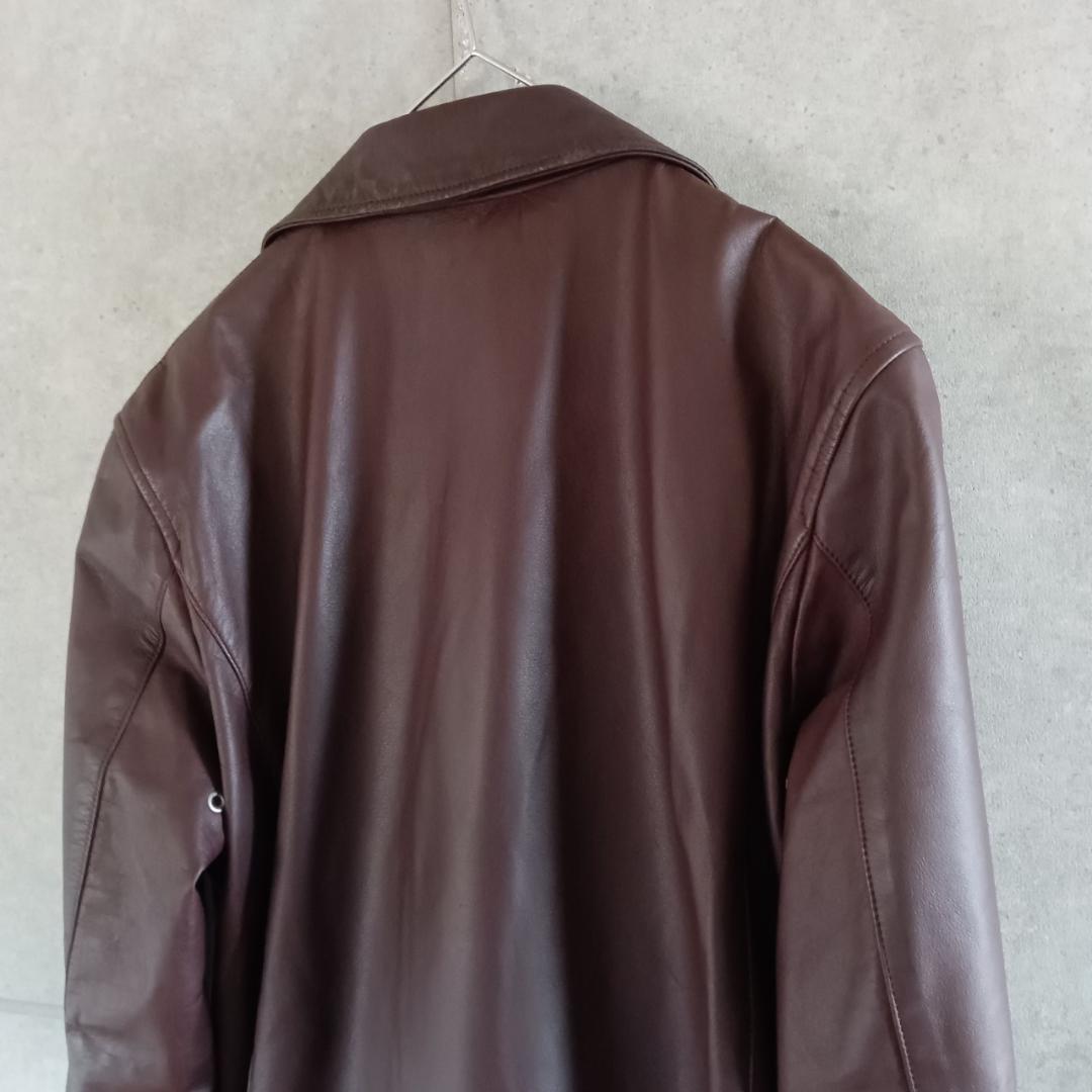 BURBERRY BLACK LABELライダースジケット 牛革 X2775