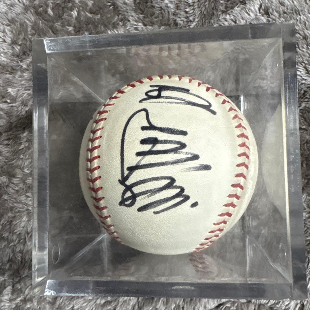長*ー様 読売ジャイアンツ長嶋茂雄王貞治寄せ書き直筆サインボール　ボールケース付