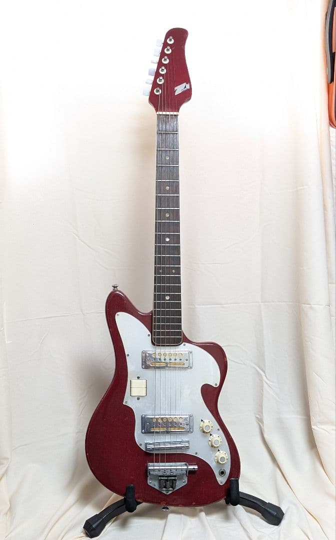 ビンテージ テスコ エレキギター 動作良好 ゴールドフォイル とても良い音です！