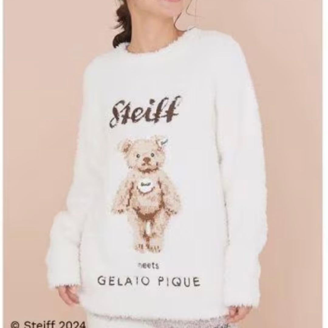 シュタイフ　Steiff ジェームズ　ジャガードプルオーバー　ジェラートピケ