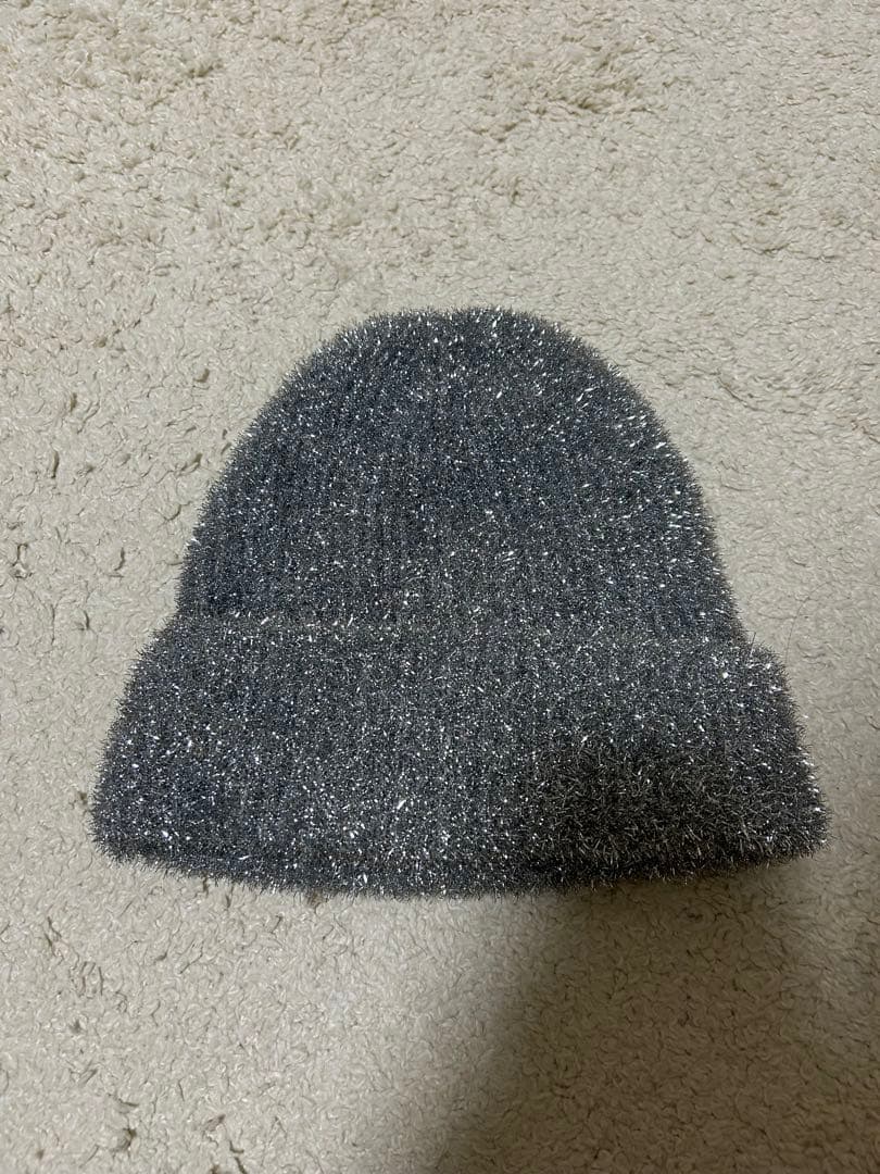 ami シルバー ニット帽　アミパリス