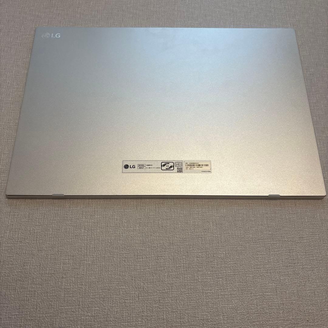 LG gram ＋view モバイルモニター 16型16MR70