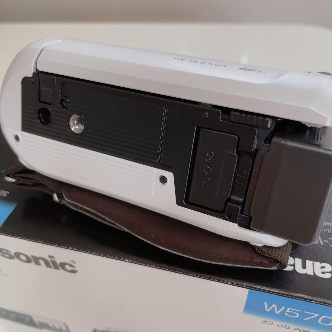 【美品】Panasonic HC-W570M ビデオカメラ 本体