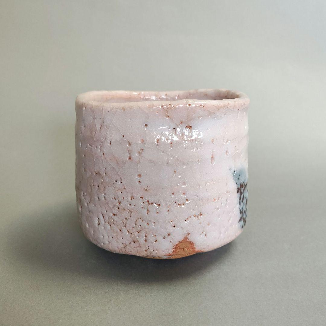 鈴木都　志野茶碗　絵志野　桃山陶