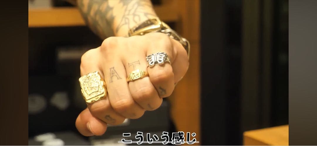 BUTTERFLY リング sv925 TATTOO STUDIO YAMADA