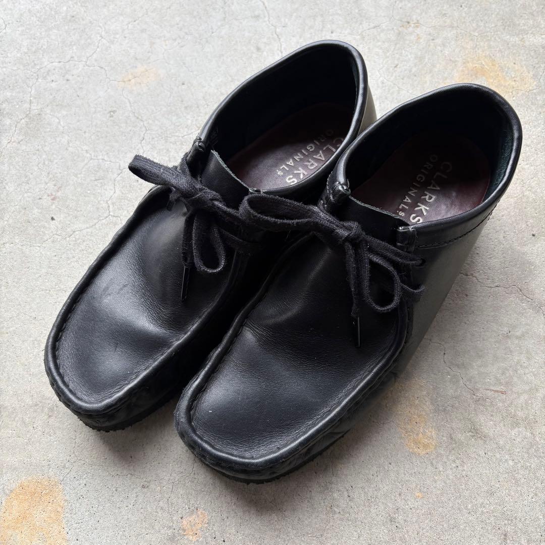 クラークス　ワラビー　レザー