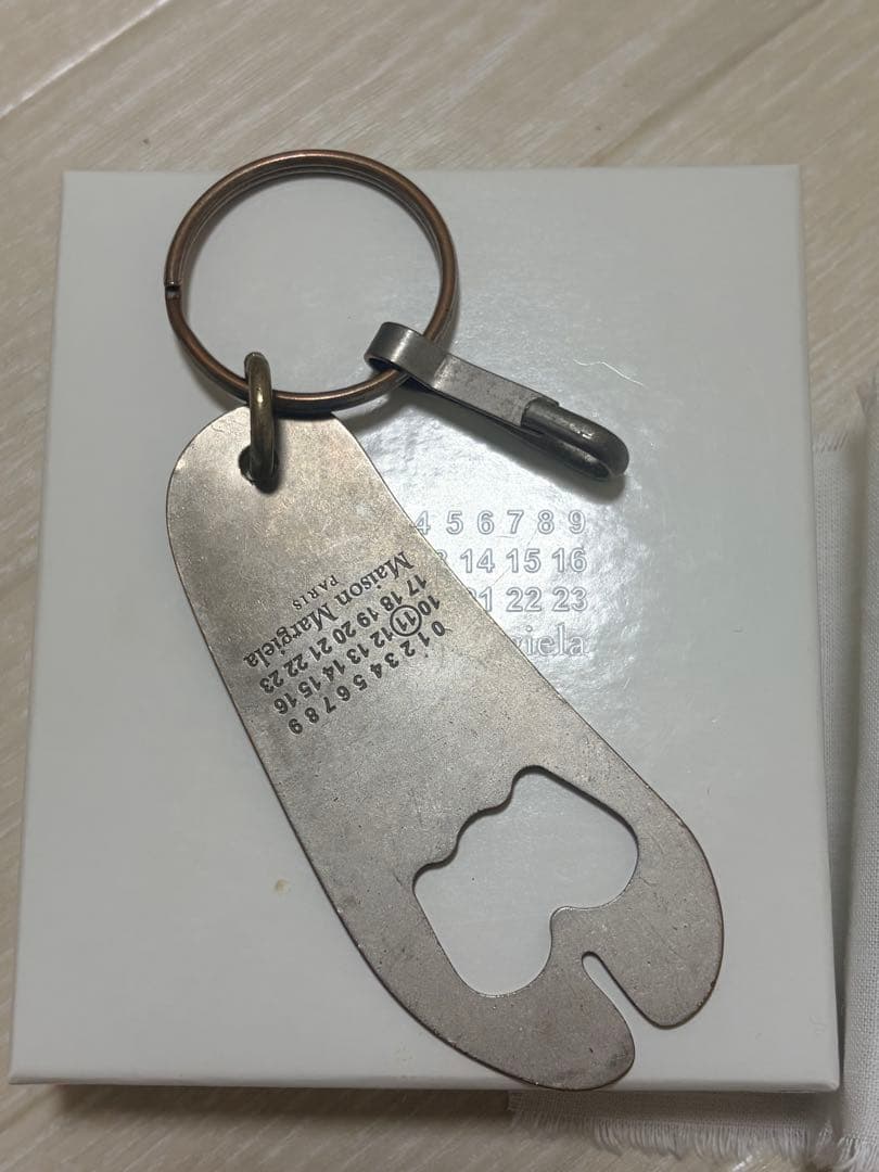 【maison margiela】足袋キーリング