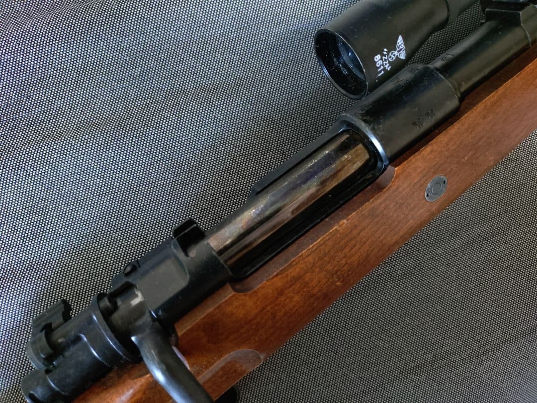 【リアルウッド】タナカ Kar98k エアーコッキング トイガン 箱無し週末発送