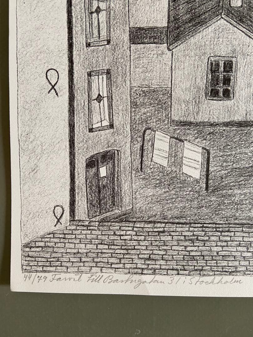 モナ・ヨハンソン Mona Johansson オリジナル リトグラフ　アート