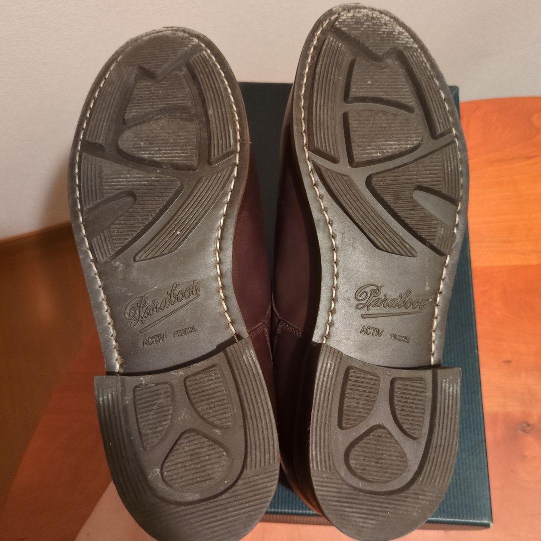 パラブーツ　シャンボード　7F　ダークブラウン