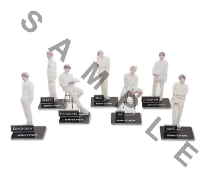 ENHYPEN POPUP ポップアップ 儚い アクスタ 全員セット 新品未開封