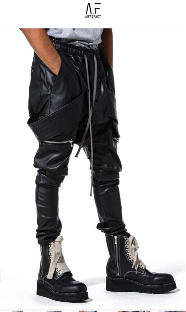 AF.ARTEFACT サルエルパンツ