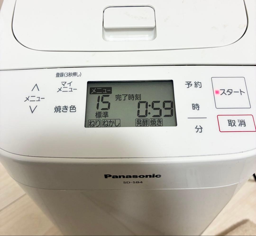 Panasonic SD-SB4 ホームベーカリー 2021年製