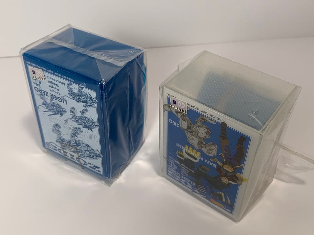 ゾイド 限定版カードデッキケース ブレードライガー&ライガーゼロ 2個セット