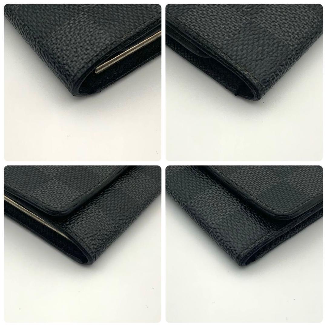 ルイヴィトン ミュルティクレ6 キーケース キーホルダー ダミエグラフィット